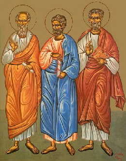 Aristarh, Pud, Trofim, Sf. Apostoli