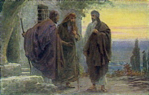 Iisus cu doi ucenici în Emmaus hp 2