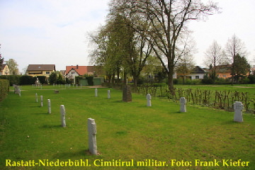 Rastatt - Niederbuehl Soldatenfriedhof hp