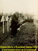 Soultzmatt 1924 Regina Maria la mormantul soldatillor romani hp 11